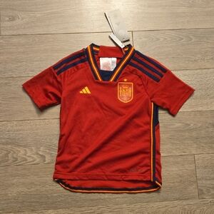 Adidas Youth Spain National Team Home Jersey